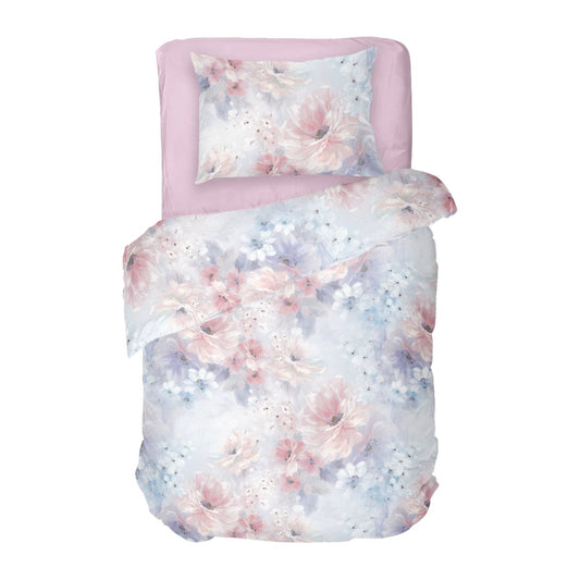 Lenjerie de pat ANNABELLE 100% bumbac ranforce 3 piese