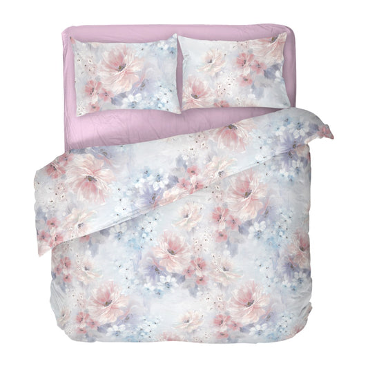 Lenjerie de pat ANNABELLE 100% bumbac ranforce 4 piese