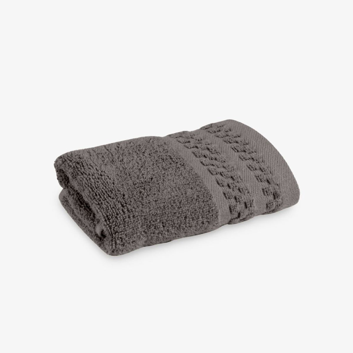 Prosop de baie BAMBOO gri-maroniu 30/50 cm 50% bambus 50% bumbac