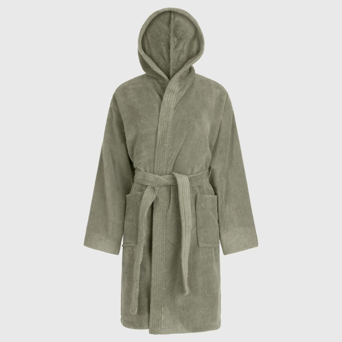 Halat de baie BAMBOO verde inchis L/XL 50% micro bumbac 50% bambus