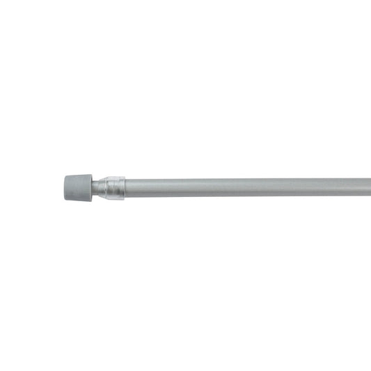 EASY curtain rod, matt chrome, extendable 60-100 cm