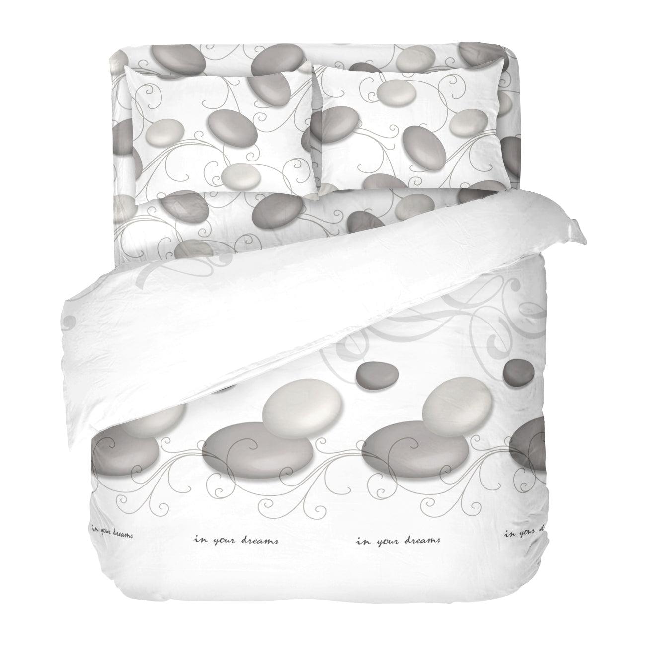 Lenjerie de pat ZEN 100% bumbac ranforce 4 piese