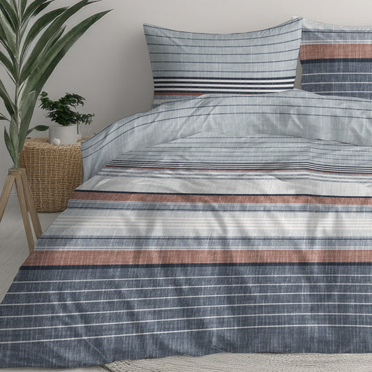 Lenjeria de pat CABO 100% Bumbac Ranforce 2 piese