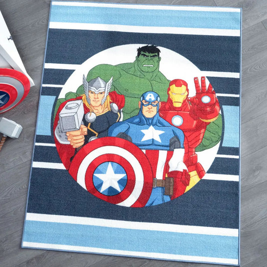 Covor Avengers T01, 130 x 170 cm, Colecția Disney