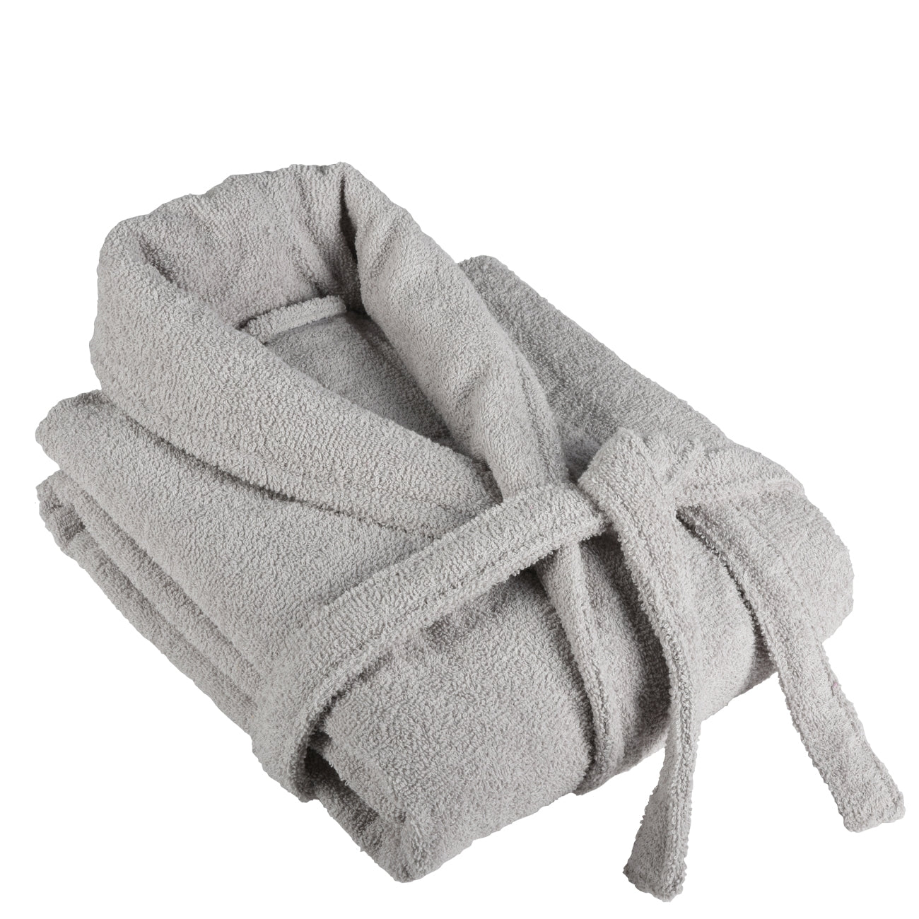 Halat de baie cu guler sal CRYSTAL GRI L/XL 100% bumbac