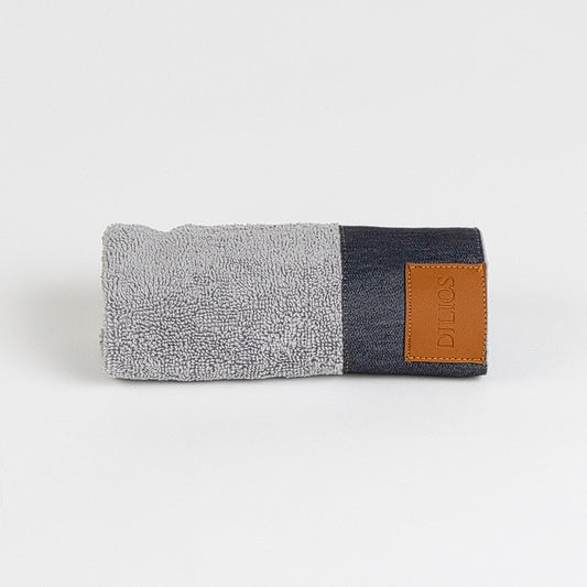Bath towel DENIM GREY 30/50 cm