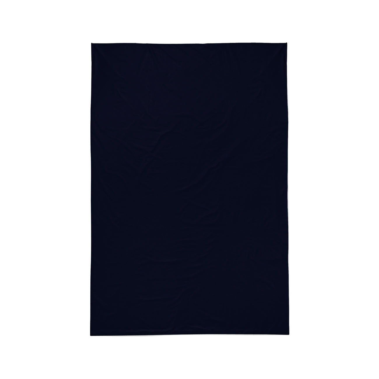 Cearsaf de pat normal SATEEN BLEU MARINE 240/260 cm 100% bumbac satinat