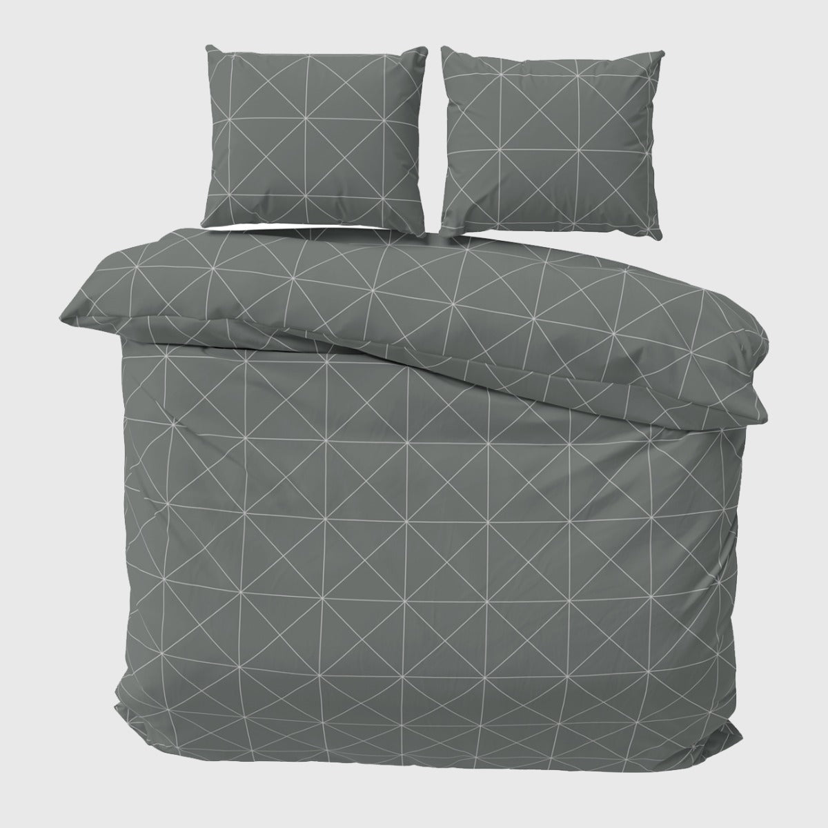Lenjerie de pat ARTHUR fara cearsaf de pat 3 piese 100% viscoza, Colectia Camelot