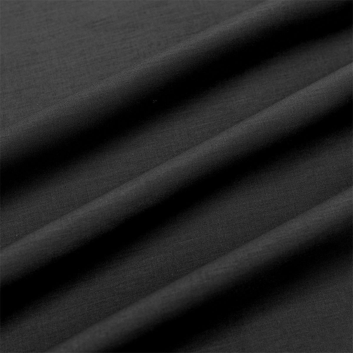 Fata de perna uni NEGRU 100% bumbac ranforce 50/70 cm