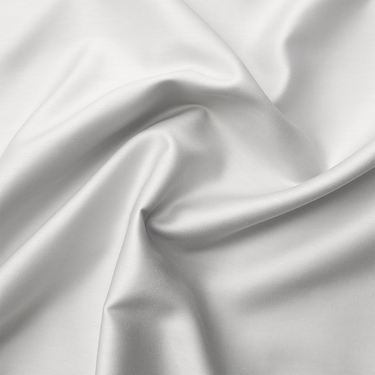 Fitted sheet SATEEN SILVERY 200/200/25 cm 100% satin cotton