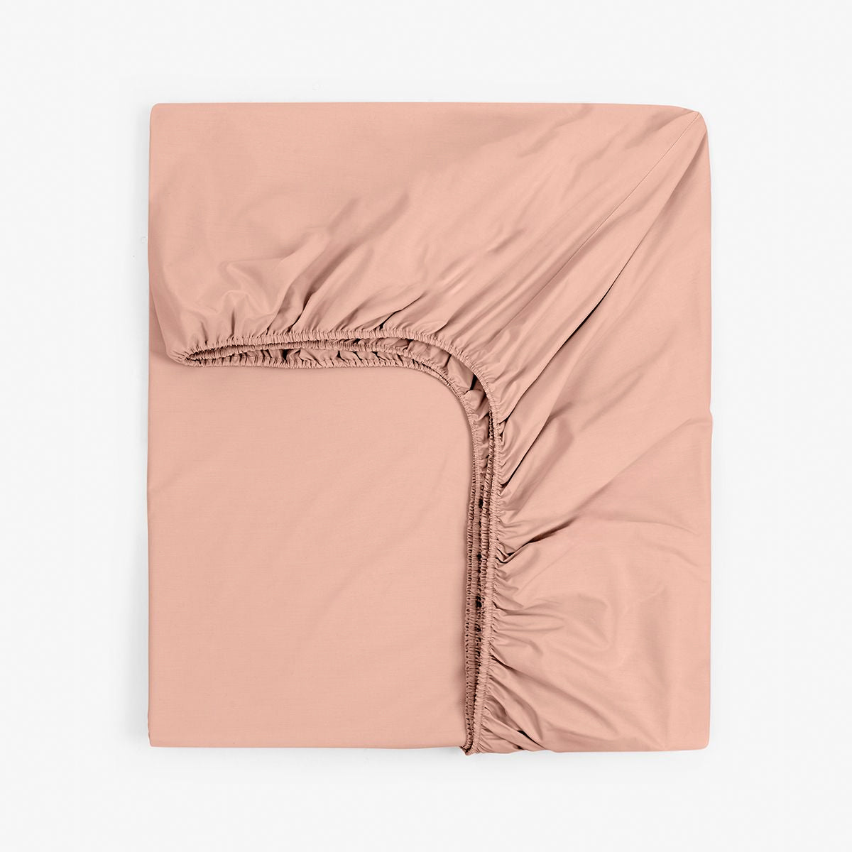 Cearsaf de pat cu elastic PIERSICA PERCALE 200/200/30 cm