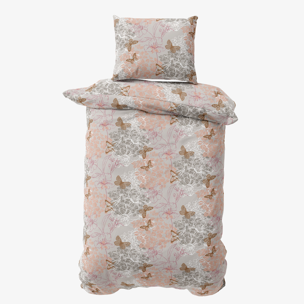 Lenjeria de pat FLORANCE 100% Bumbac Ranforce 2 piese