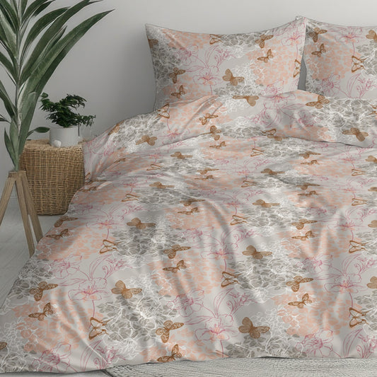 Lenjeria de pat FLORANCE 100% Bumbac Ranforce 2 piese