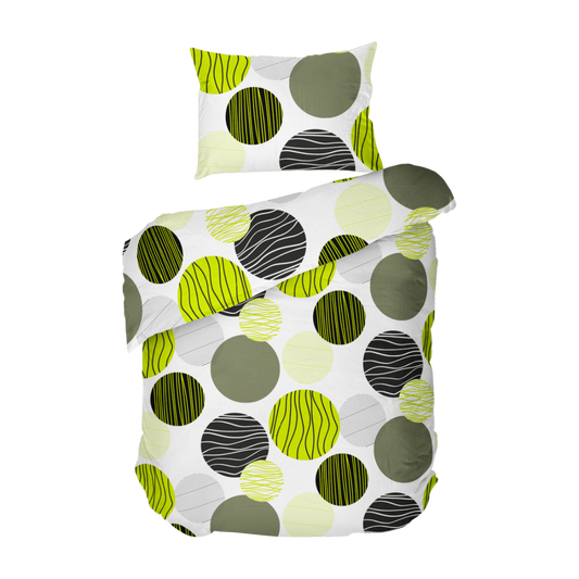 Lenjerie de pat FRESH fara cearsaf de pat 100% Bumbac Ranforce 2 piese