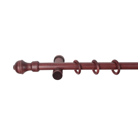 Galerie simpla lemn masiv Ares, consola moderna, nuanta mahon, 160 cm - KIT COMPLET
