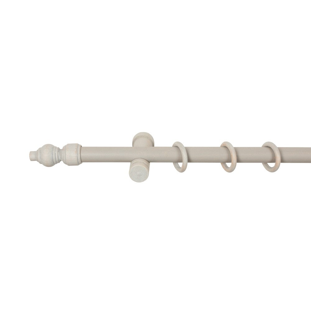 Galerie simpla lemn masiv Filigrano, consola moderna, nuanta gri-antic, 280 cm - KIT COMPLET