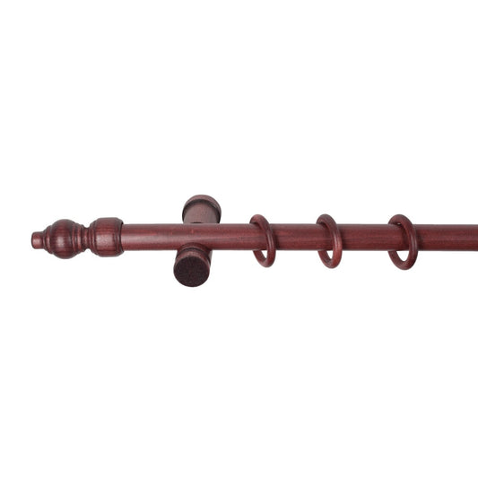 Galerie simpla lemn masiv Filigrano, consola moderna, nuanta mahon, 140 cm - KIT COMPLET