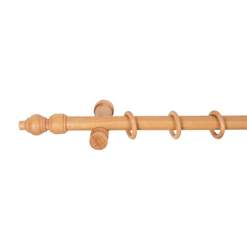 Galerie simpla lemn masiv Filigrano, consola moderna, nuanta stejar, 300 cm - KIT COMPLET
