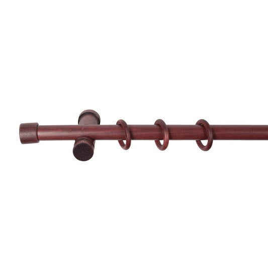 Galerie simpla lemn masiv Cafiro, consola moderna, nuanta mahon, 200 cm - KIT COMPLET