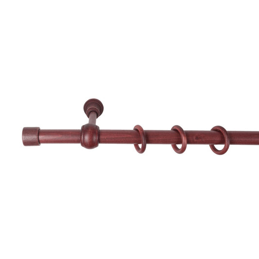 Galerie simpla lemn masiv Cafiro, consola standard, nuanta mahon, 220 cm - KIT COMPLET