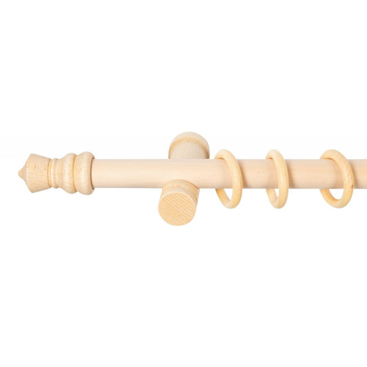 Galerie simpla lemn masiv King, consola moderna, nuanta natur, 300 cm - KIT COMPLET