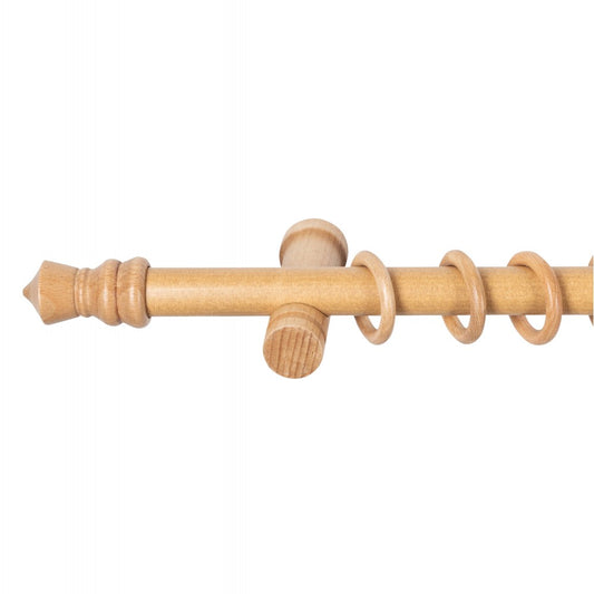 Galerie simpla lemn masiv King, consola moderna, nuanta stejar, 260 cm - KIT COMPLET