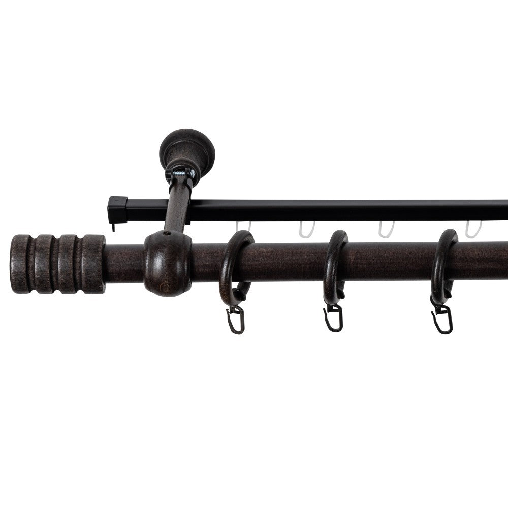 Galerie simpla lemn masiv Pisa, nuanta wenge, 180 cm - SINA U INCLUSA