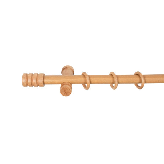 Galerie simpla lemn masiv Pisa, consola moderna, nuanta stejar, 180 cm - KIT COMPLET