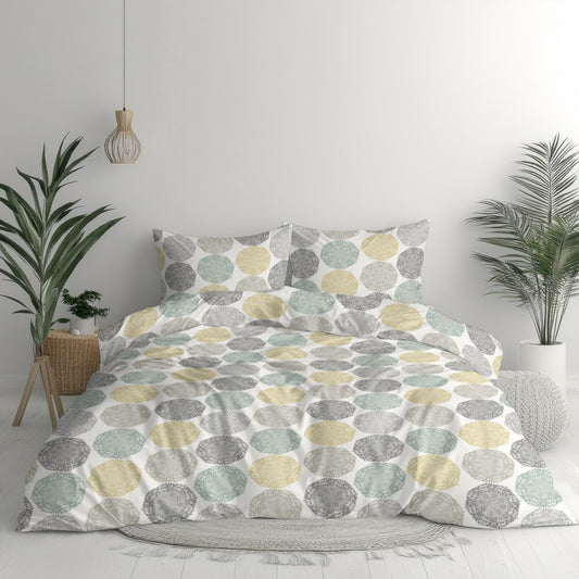 Lenjeria de pat HEIWA 100% Bumbac Ranforce 3 piese