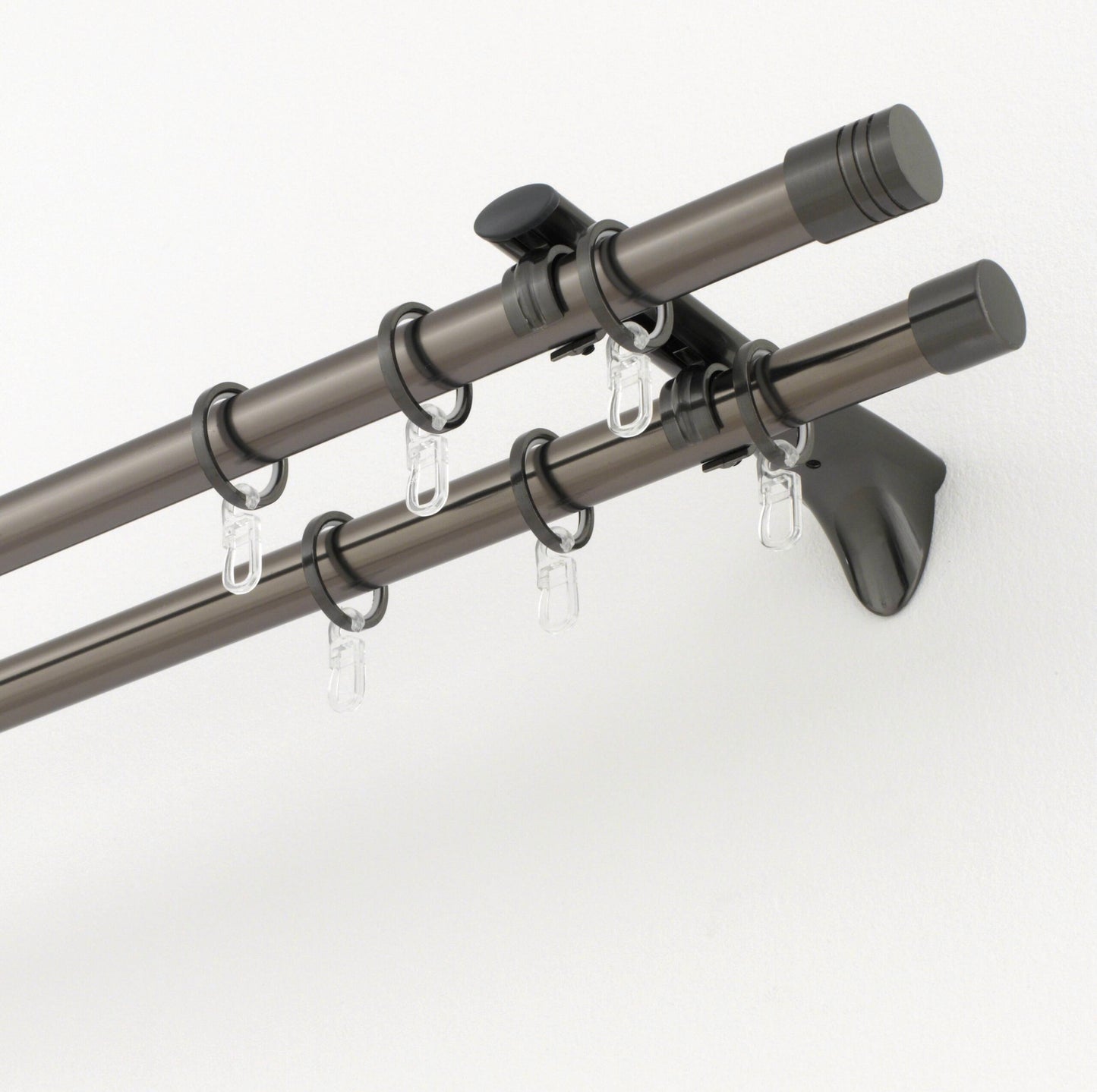 Bară metalică Chicago 20mm Negru 160 cm