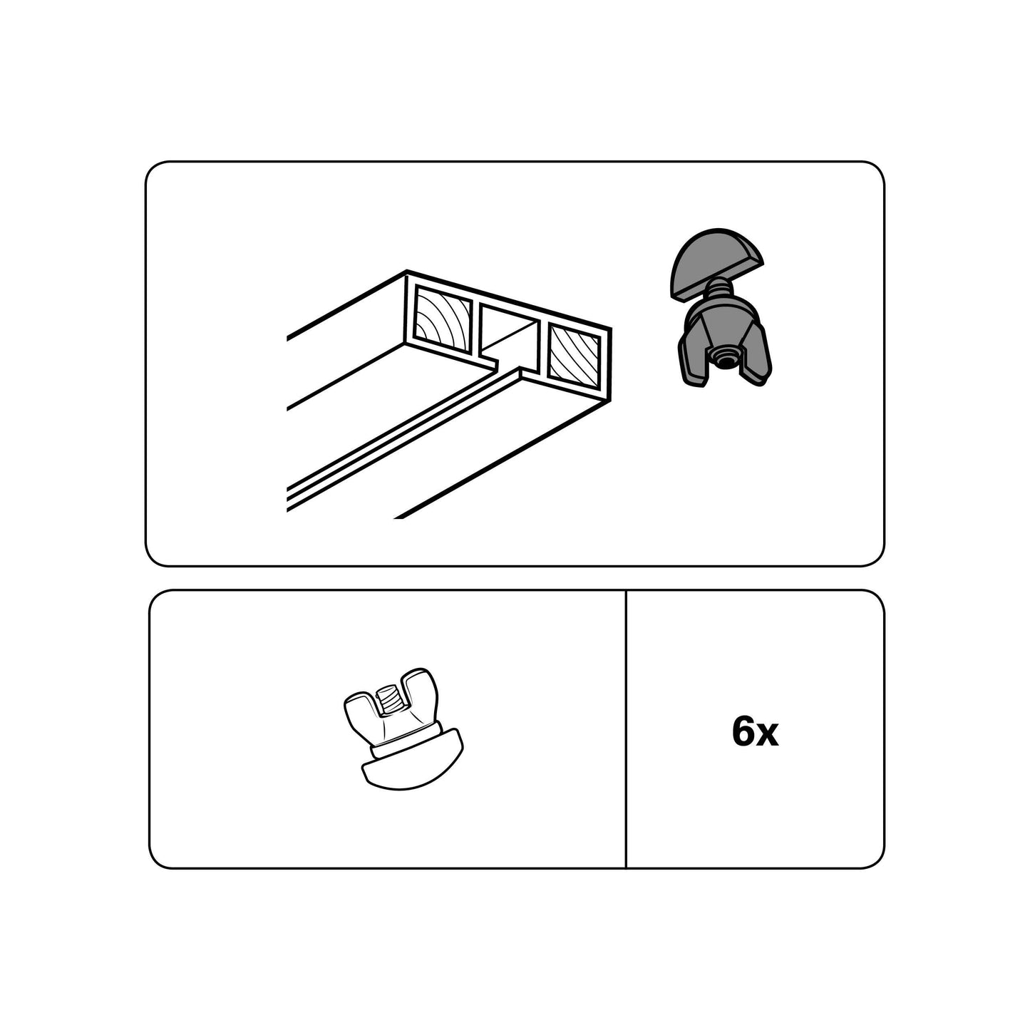 Opritor intermediar pt. șine GK