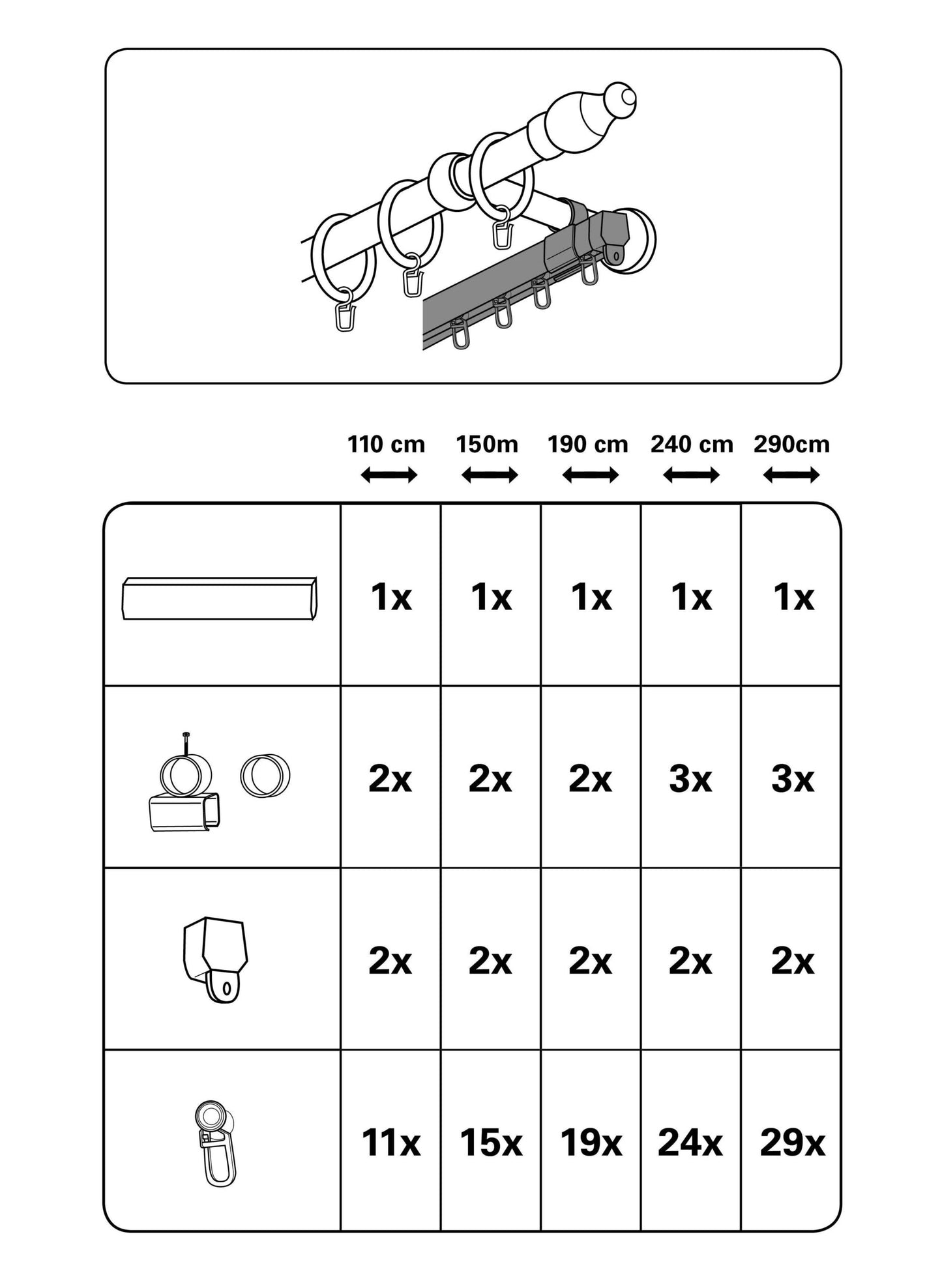 SINA U COMPLETA Bronz 190 cm