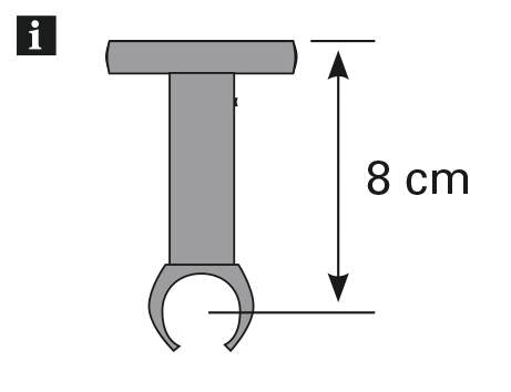 Consolă de tavan Windsor 25mm Inox