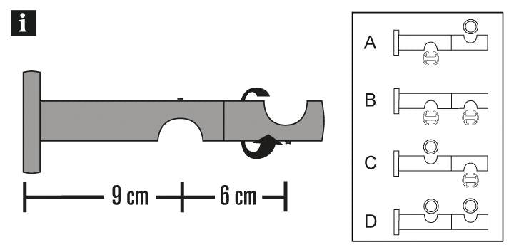 Kira Double Console 19mm Champagne