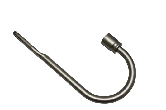 Cârlig drapaj 8cm Argintiu mat