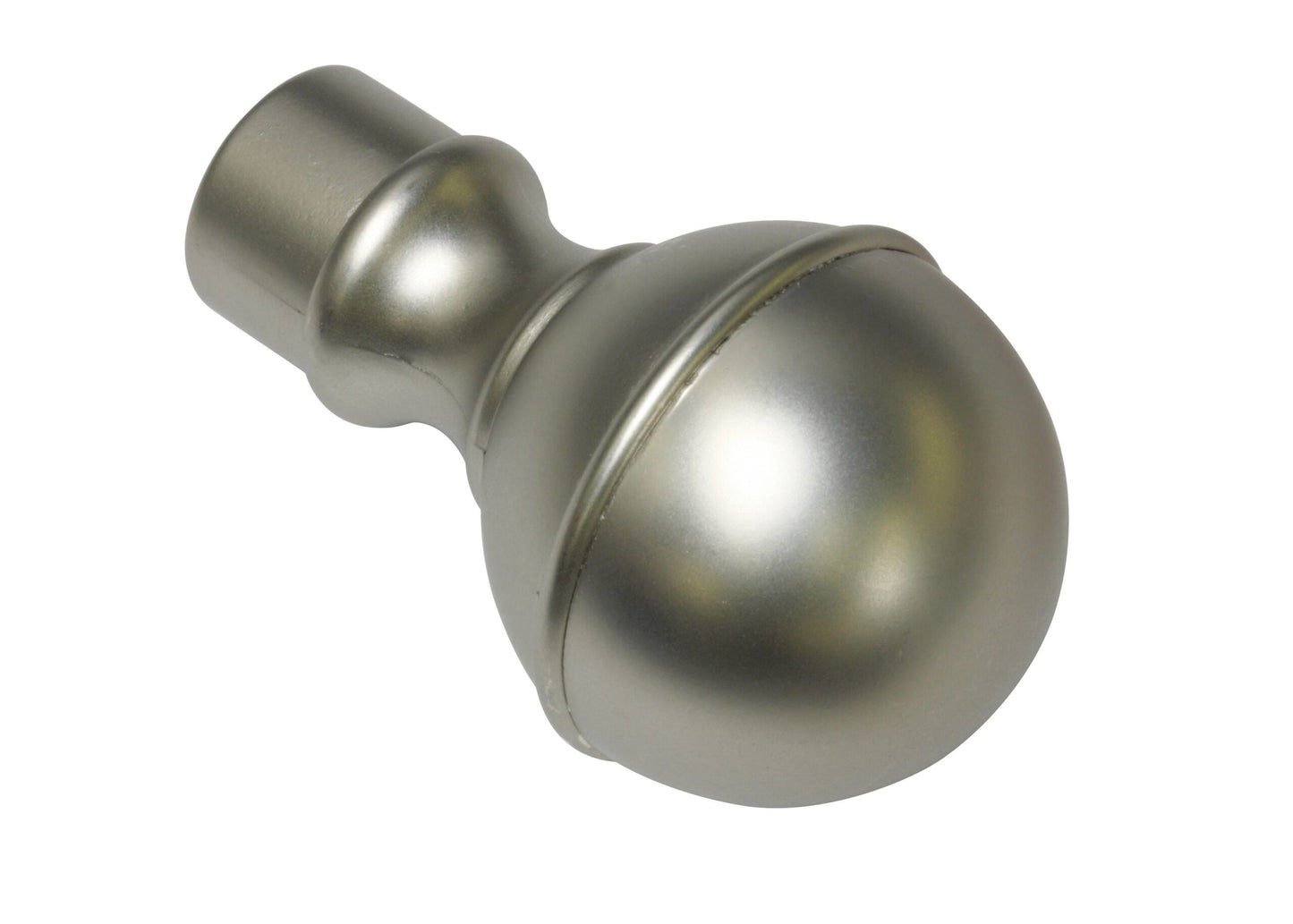 Capăt Europa Geo 19mm Argintiu satin