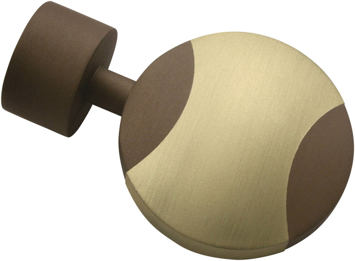 Capete Kira Disc 19mm Cappuccino/Șampanie