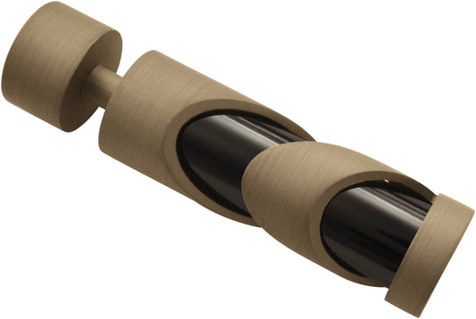 Capete Kira Tube 19mm Cappuccino/Negru