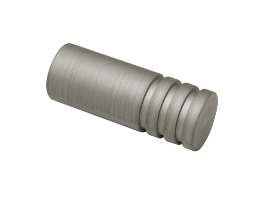 Capete Kira Cylinder 19mm Argintiu