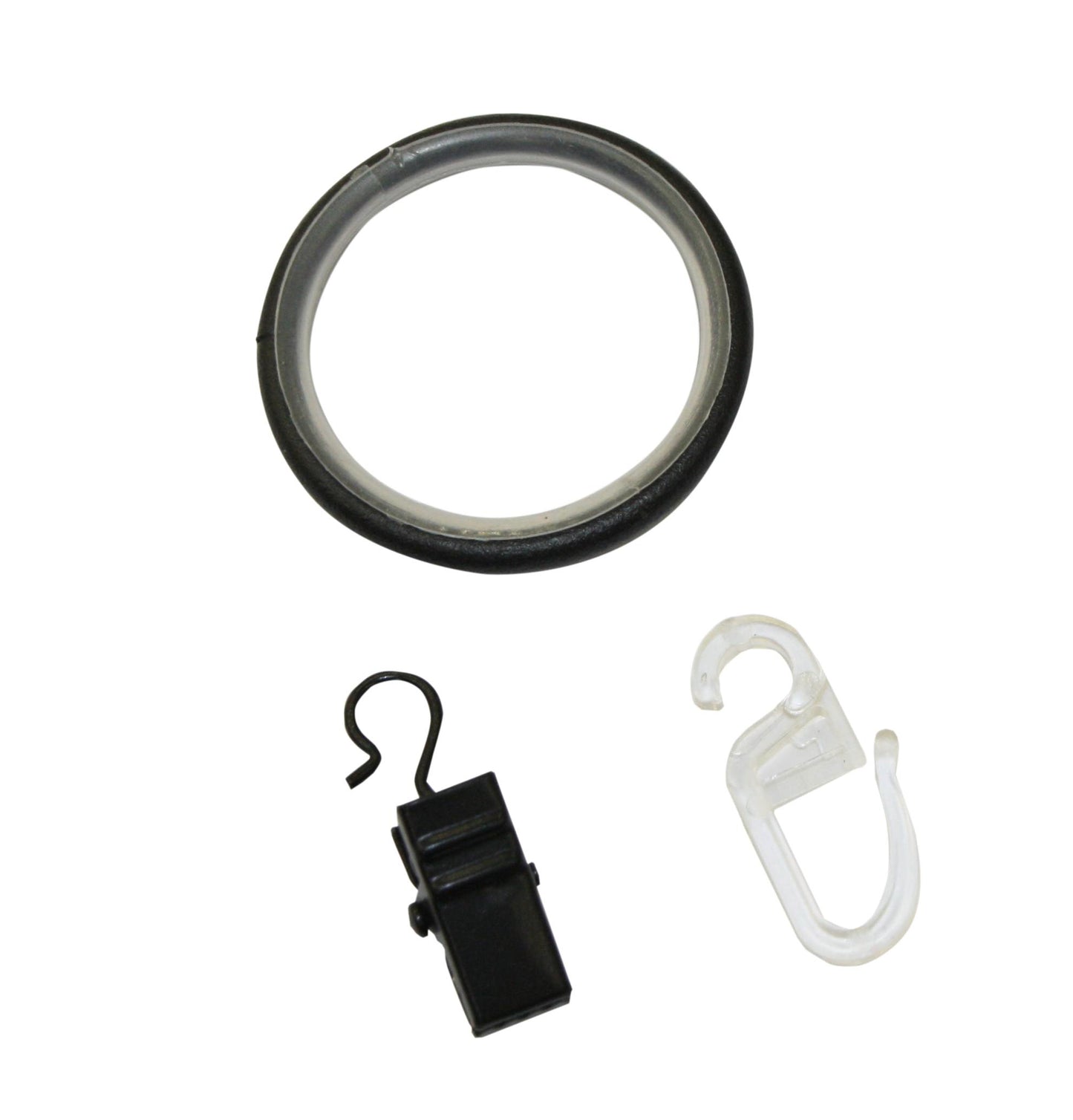 Inele cu cârlig Industrial Home 25mm Negru