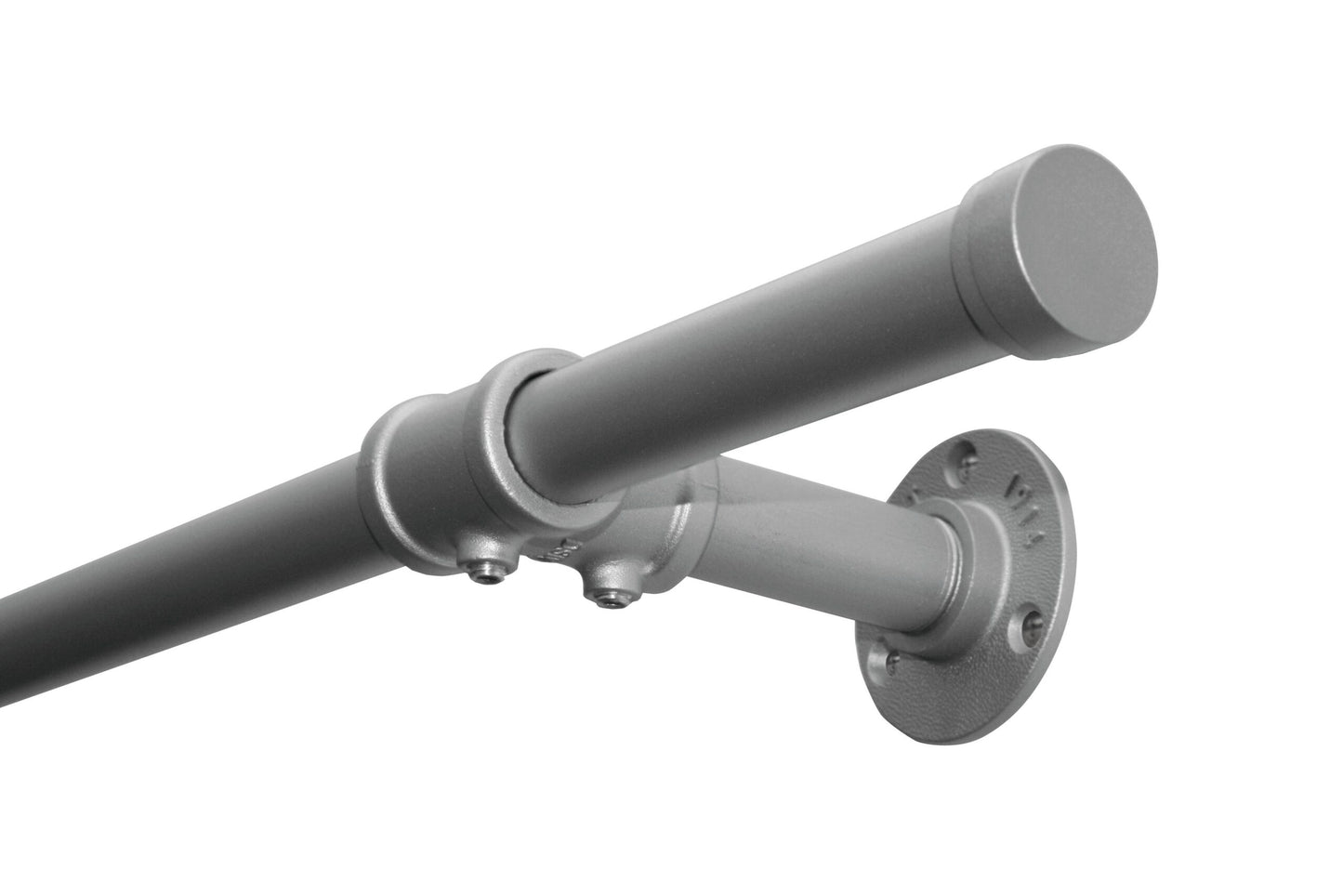 Bară metalică Industrial Home 25mm Argintiu 160 cm