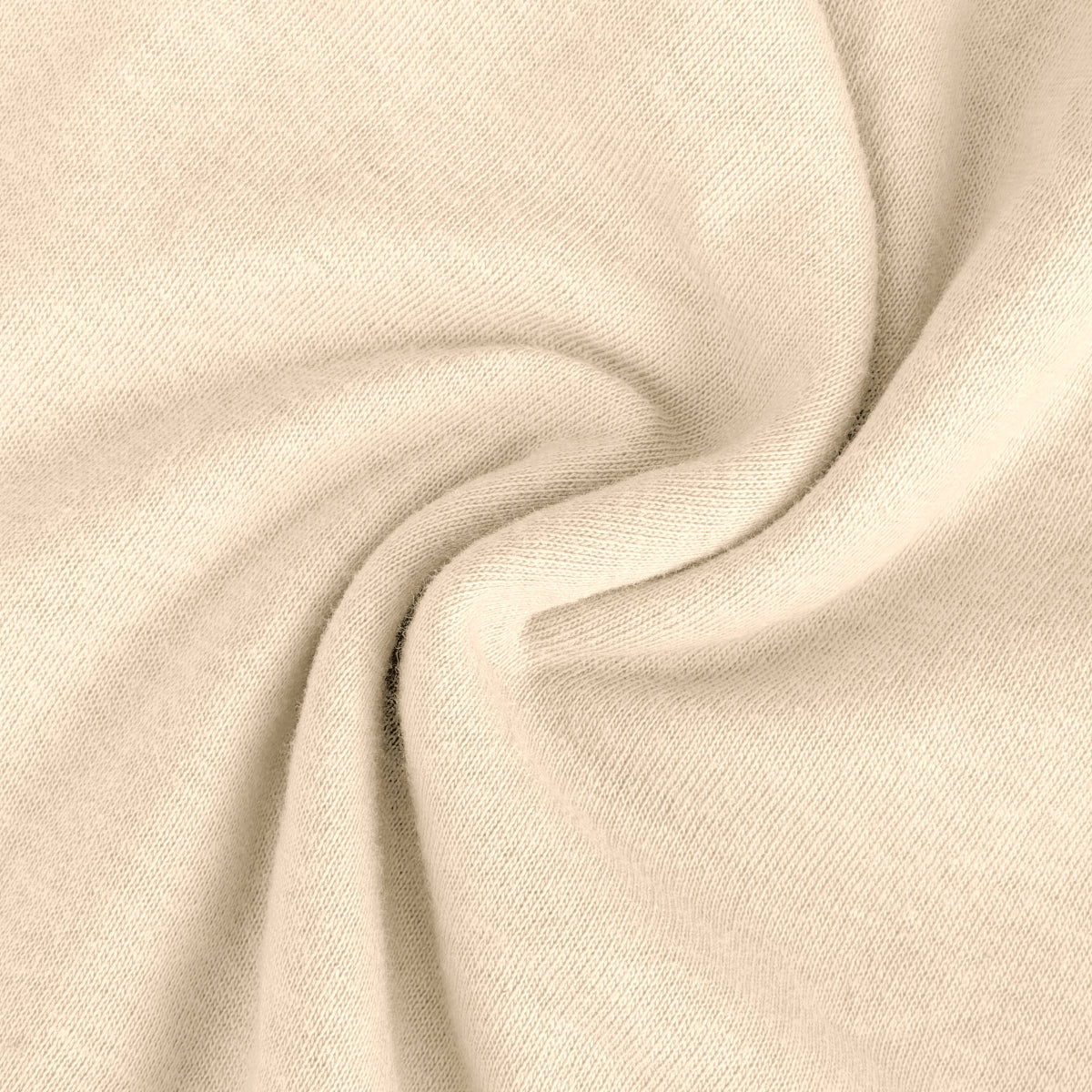 Cearșaf cu elastic 90/200/25 ECRU Jersey de Bumbac