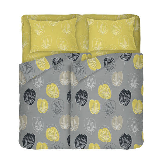 Lenjerie de pat GRACE 100%  bumbac ranforce 5 piese