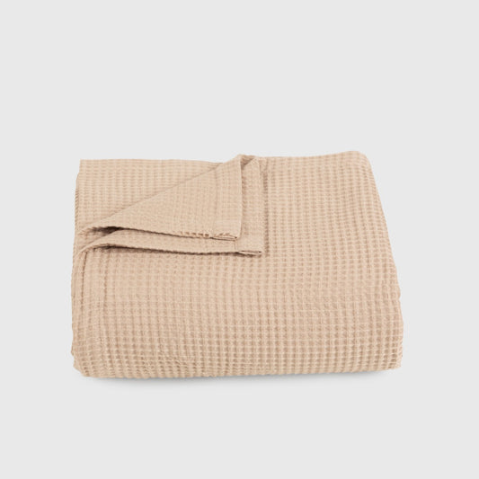 Cuvertura SIESTA BEJ 100% Bumbac 220/230 cm