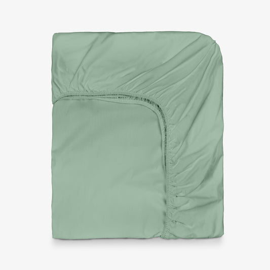 Cearsaf cu elastic NUANCES VERDE 100% bumbac ranforce 160/200/30 cm