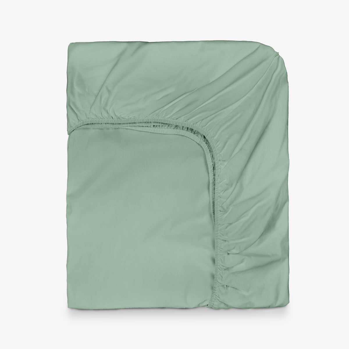 Cearsaf cu elastic NUANCES VERDE 100% bumbac ranforce 200/200/30 cm
