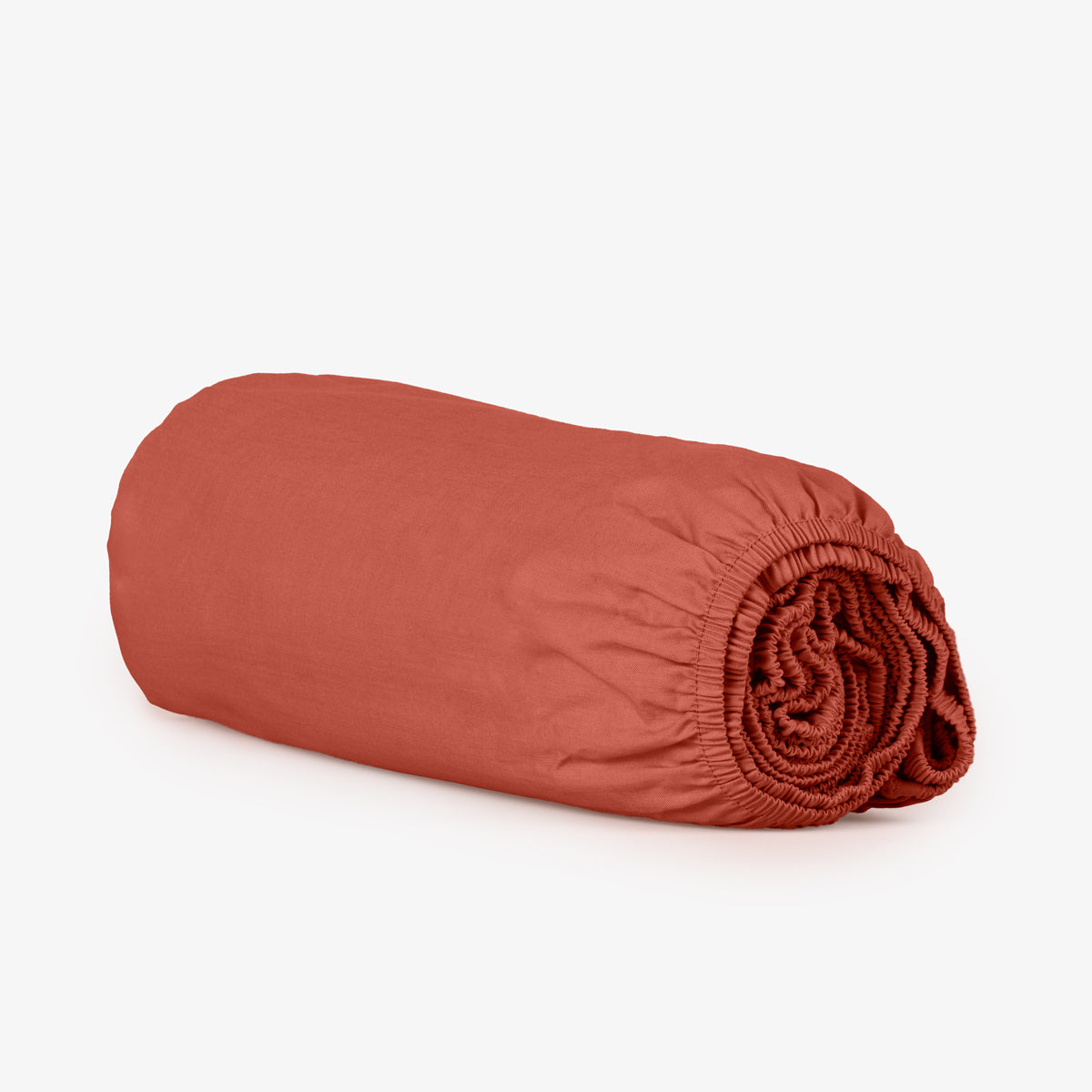 Cearsaf cu elastic NUANCES TERRA 100% bumbac ranforce 90/200/30 cm