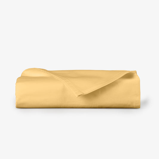 Cearșaf de pat NUANCES GALBEN 100% bumbac ranforce 150/275 cm