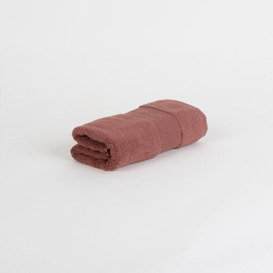 Bath towel PETRA BORDEAUX 50/80 cm