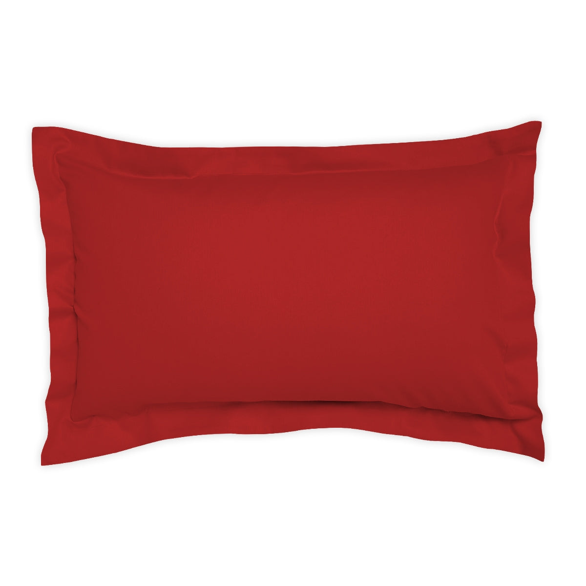 Fata de perna SATEEN ROSU 50/70 cm 100% bumbac satinat